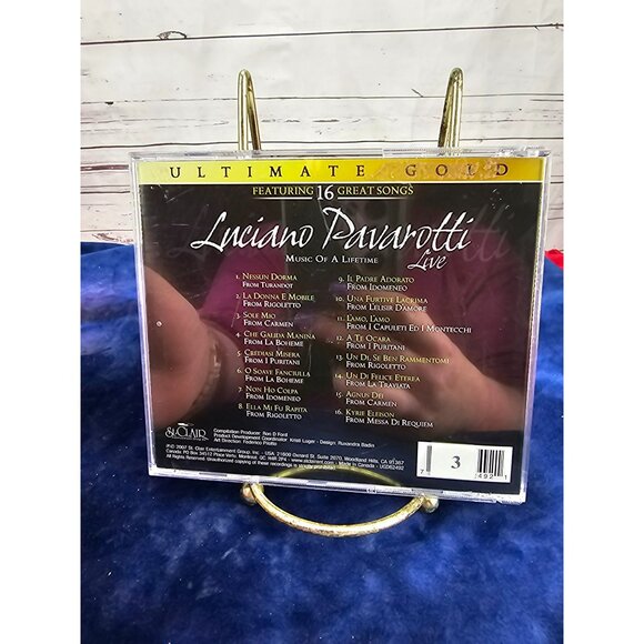 Luciano Pavarotti Live: Music of a Lifetime - Luciano‎ Pavarotti - Picture 3 of 5